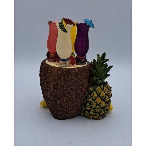 Vintage Resin Spreader Set - Coconut Base Mixed Fruit & Tropical Drink Spreaders - Picture 4 of 16